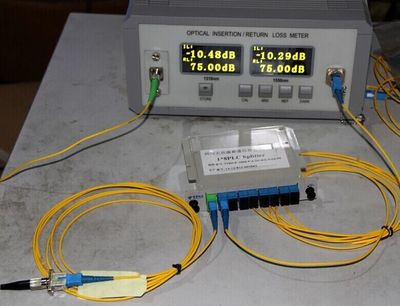 全新1比4插卡式分光器 电信级光纤入户分光箱安装与光缆管理详解